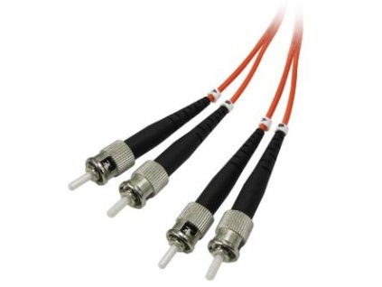 Optický Patch Cord Multi mod (62,5/125), 2xST - 2xST, 1m, economy