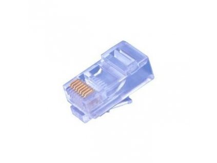 Konektor RJ45 Cat5e, drát, cena za kus, 100-pack