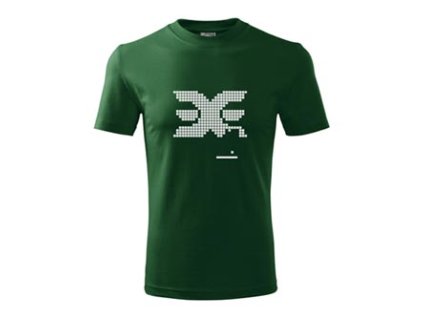 Tričko EERINESS RETRO zelené, vel. S