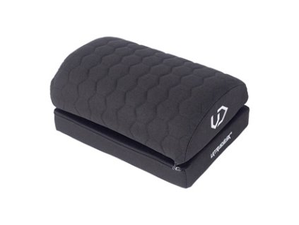 Podstavec pod nohy, FRONTSTEP nastavitelná výška, černý, paměťová pěna, ULTRADESK