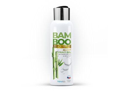 Jemný prací gel BAMBOO GOLD na šátky a roušky, 300ml, Nanolab