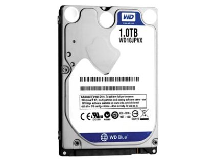 Western Digital interní pevný disk, WD Blue, 2.5", SATA III/SATA II, 1TB, 1000GB, WD10JPVX