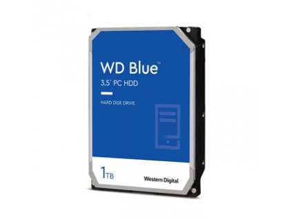 Western Digital interní pevný disk, WD Blue, 3.5", SATA III, 1TB, 1000GB, WD10EZRZ