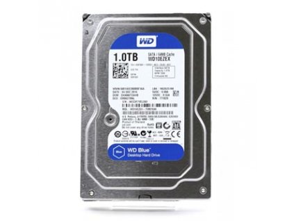 Western Digital interní pevný disk, WD Blue, 3.5", SATA III, 1TB, 1000GB, WD10EZEX