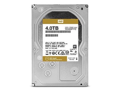 Western Digital interní pevný disk, WD Gold Raid, 3.5", SATA III, 4TB, 4000GB, WD4002FYYZ