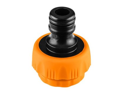NEO TOOLS přípojka na kohoutek materiál plast, oranžovo-černá, 15-740