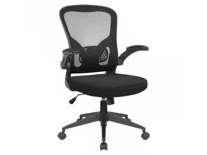 Defender Kancelářská židle AKVILON, černá, prodyšná záda