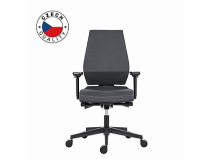 Powerton Kancelářské ergonomické křeslo Sima, Šedé