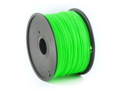 Tisková struna (filament) GEMBIRD, ABS, 1,75mm, 1kg, zelená