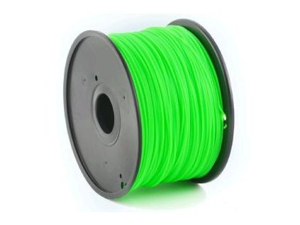Tisková struna (filament) GEMBIRD, PLA, 1,75mm, 1kg, zelená