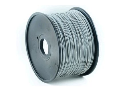 Tisková struna (filament) GEMBIRD, PLA, 1,75mm, 1kg, šedá