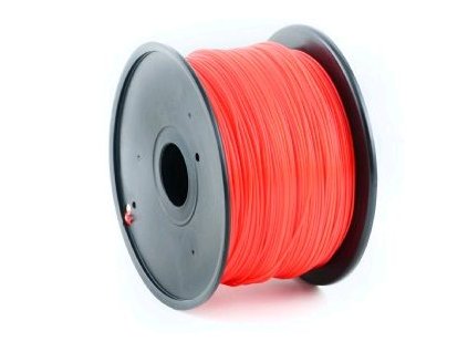 Tisková struna (filament) GEMBIRD, PLA, 1,75mm, 1kg, červená