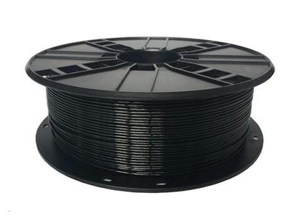 Tisková struna (filament) GEMBIRD, PETG, 1,75mm, 1kg, černá