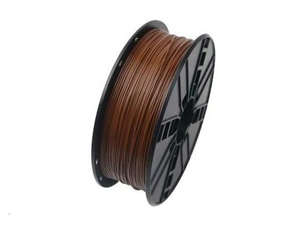 Tisková struna (filament) GEMBIRD, PLA, 1,75mm, 1kg, hnědá