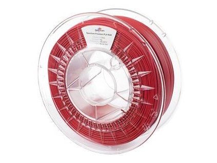 Tisková struna (filament) Spectrum PLA MATT 1.75mm BLOODY RED 1kg