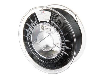 Tisková struna (filament) Spectrum Premium PET-G 1.75mm TRANSPARENT BLACK 1kg