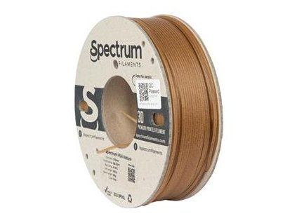 Tisková struna (filament) Spectrum PLA Nature FLAX 1.75mm 0.25kg