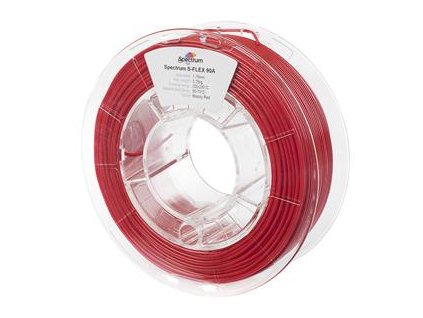Tisková struna (filament) Spectrum S-Flex 90A 1.75mm BLOODY RED 0.25kg