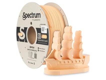 Tisková struna (filament) Spectrum Pastello PLA 1.75mm APRICOT ORANGE 1kg