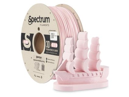 Tisková struna (filament) Spectrum Pastello PLA 1.75mm PINK PASTEL 1kg