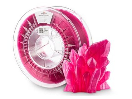 Tisková struna (filament) Spectrum PLA Crystal 1.75mm FROZEN BERRY 1kg