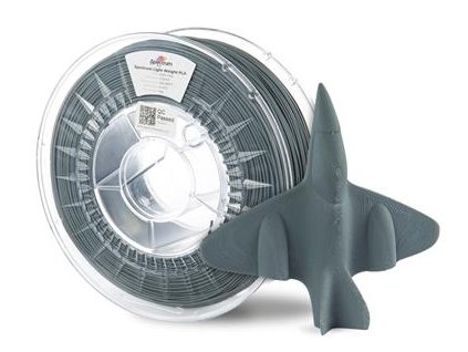 Tisková struna (filament) Spectrum Light Weight PLA 1.75mm DARK GREY 1kg