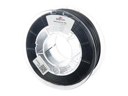 Tisková struna (filament) Spectrum PC 275 1.75mm TRAFFIC BLACK 0.25kg