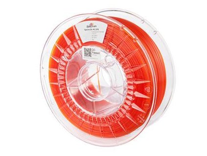 Tisková struna (filament) Spectrum PC 275 1.75mm TRANSPARENT ORANGE 1kg