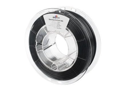 Tisková struna (filament) Spectrum S-Flex 90A 1.75mm DEEP BLACK 0.25kg