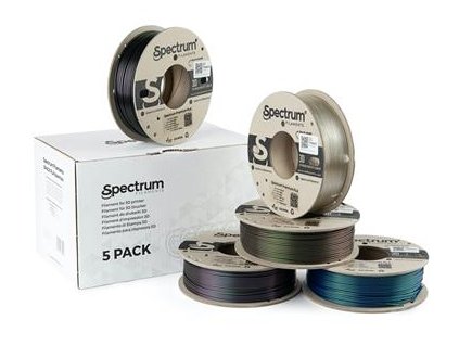 Tisková struna (filament) Spectrum 5PACK Premium PLA Essentials 1.75mm (5x 0.25kg)