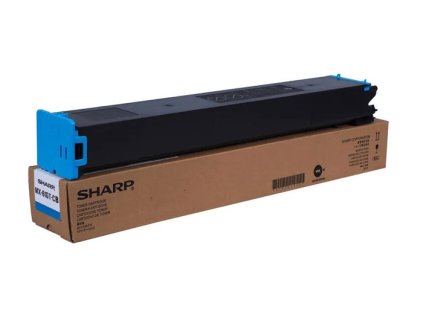 Original Toner Cyan Sharp MX2630, MX3050, MX3060 (MX61GTCB, MX-61GTCB, MX-61GT-CB)