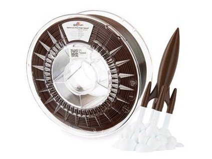 Tisková struna (filament) Spectrum PLA High Speed 1.75mm WALNUT BROWN 1kg