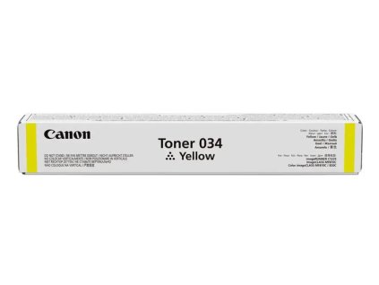 Original Toner Yellow Canon iRC1225, iRC1225iF (034Y, 9451B001)