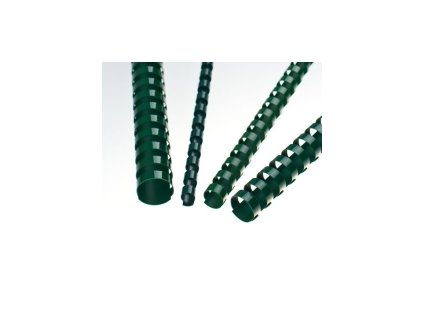 Plastové hřbety 28,5 zelené