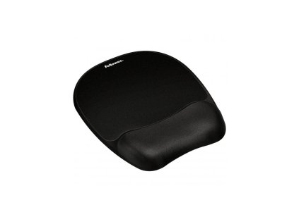 Podložka pod myš a zápěstí Fellowes pěnová černá