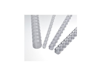 Plastové hřbety 16 bílé