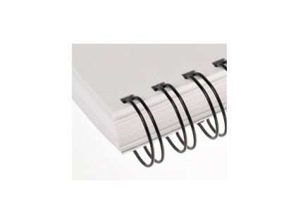 Kovové hřbety RENZ (2/1") 9,5 černé