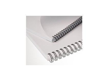 Kovové hřbety RENZ (3/1") 6,9 černé