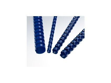 Plastové hřbety 14 modré