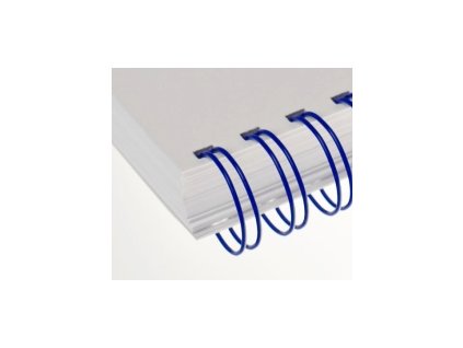 Kovové hřbety RENZ (2/1") 25,4 modré