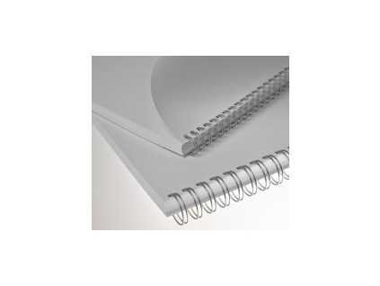 Kovové hřbety RENZ (3/1") 6,9 stříbrné