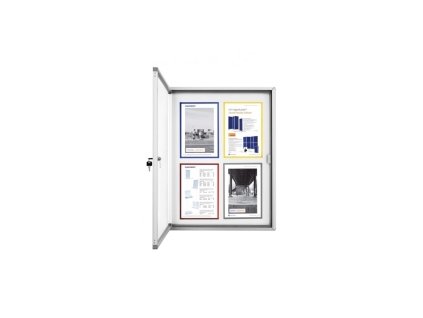 Magnetoplan vitrína magnetická elegant venkovní 6 x A4
