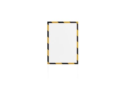 Magnetoplan Magnetofix magnetický rámeček A4 bezpečnostní žluto-černý (5ks)