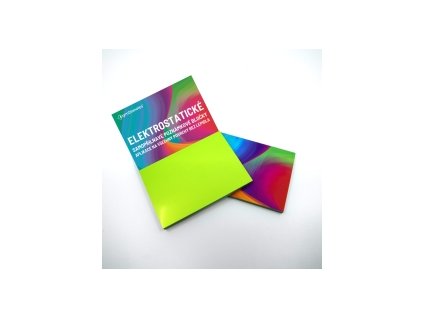 Poznámkové bločky elektrostatické Symbionotes 190x100 mm zelené