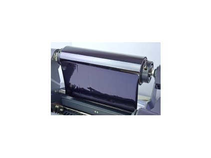 Laminovací film na roli 320 mm x 300 m SPOTOVÝ černý lesklý 3"