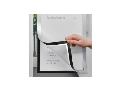 Magnetoplan Magnetofix samolepící magnetický rámeček A6 stříbrný (2ks)