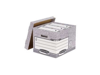 Archivační kontejner Fellowes Bankers Box FAST Fold, samostatné víko (10ks)