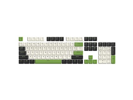 Marvo sada vyměnitelných kláves, PBT Keycap set KP-02 US, zelená