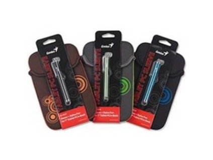 Voděodolný obal s dotykovým perem na tablet, 7", G-S701P, černý z polyesteru, Genius