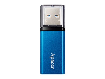 Apacer USB flash disk, USB USB 3.2 Gen1, 256GB, AH25C, modrý, AP256GAH25CU-1, USB A, s krytem